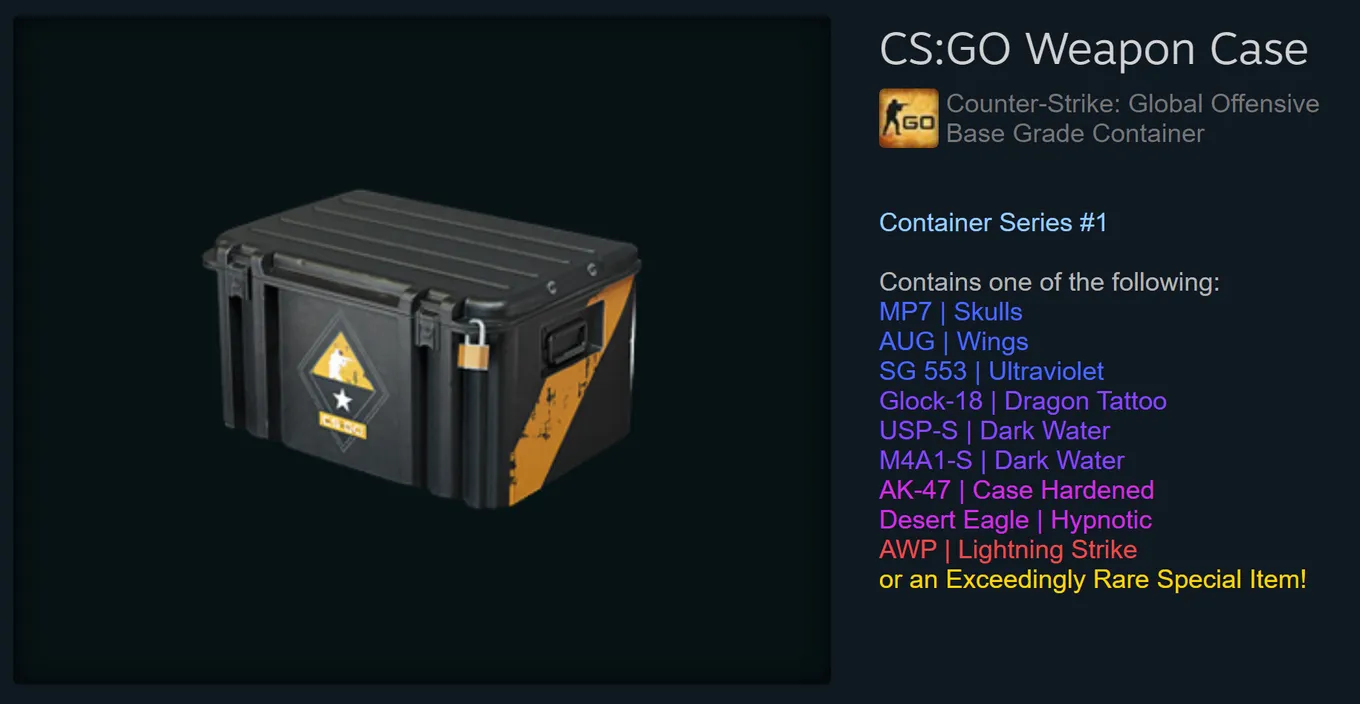 Оружейный кейс CS:GO