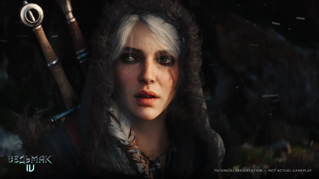Цири в последнем скриншоте из The Witcher IV