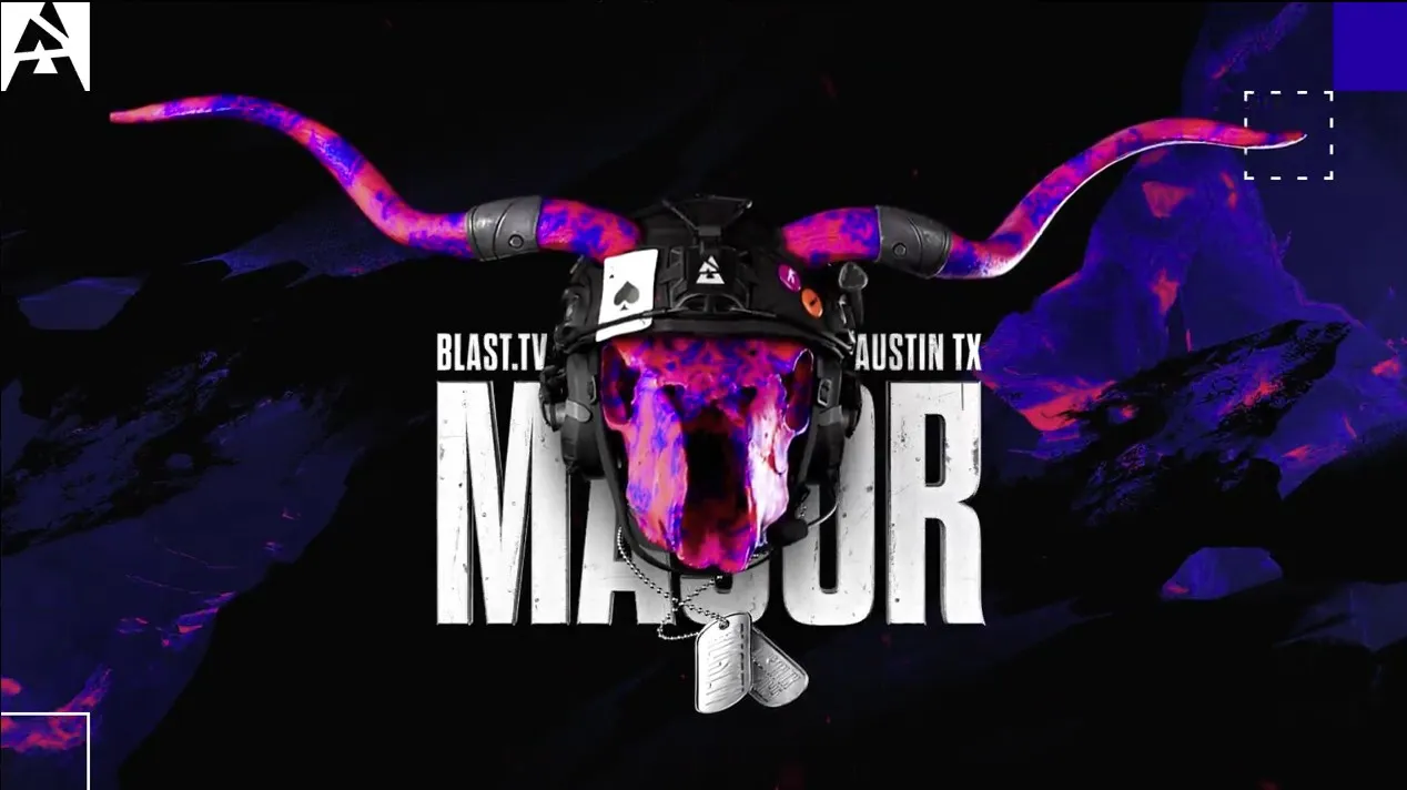 Маскот Эйс грядущего BLAST.tv Austin Major 2025