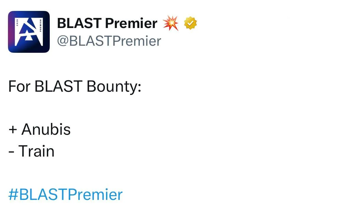 Анонс для BLAST Bounty 2026 Season 1