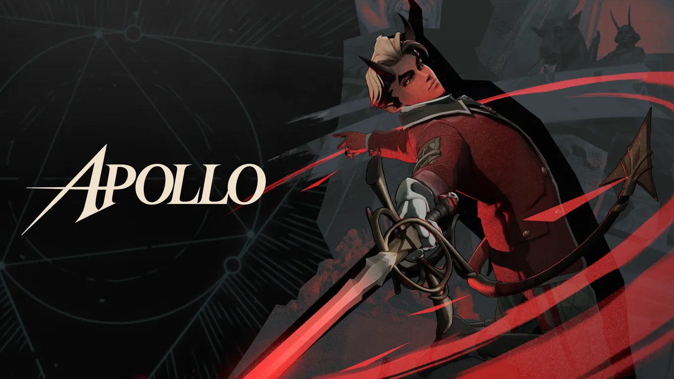 официальный арт героя Apollo в Deadlock