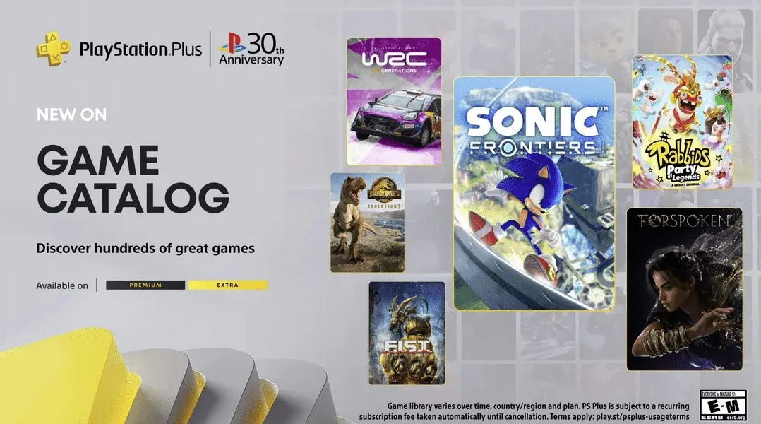 Каталог PlayStation Plus Extra