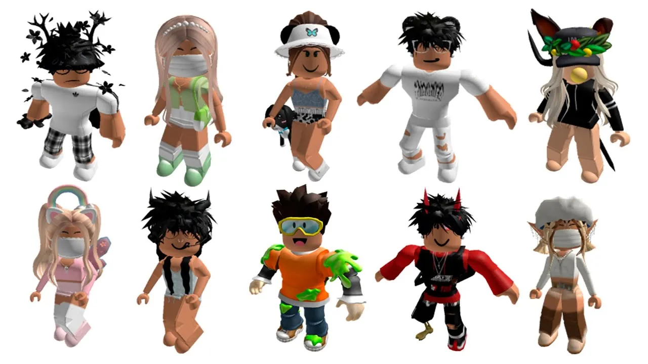 Бесплатные красивые скины Roblox