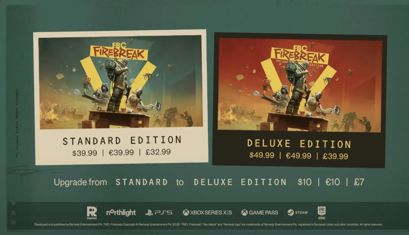 Издания FBC: Firebreak