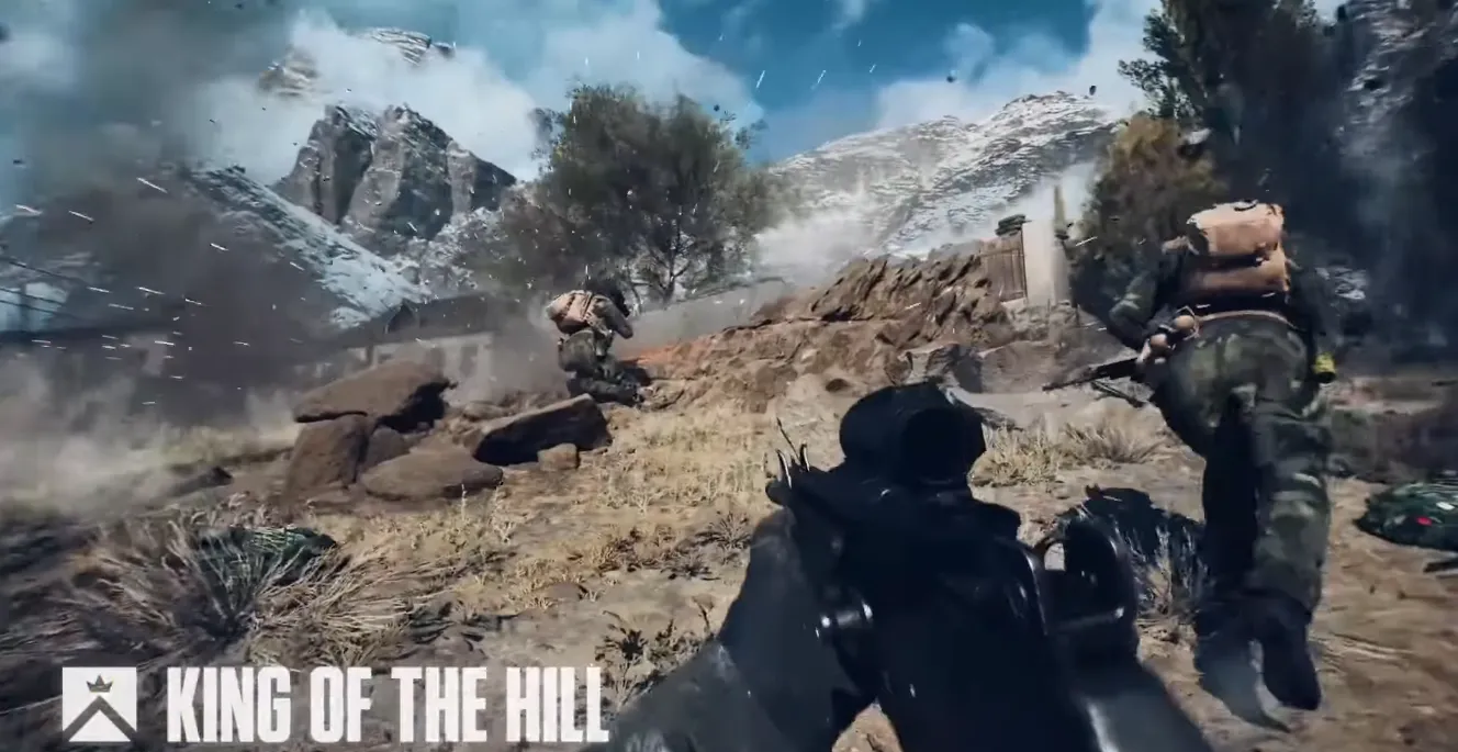King of the Hill – подобие «Царя горы»: команды сражаются за удержание определённых точек поочередно