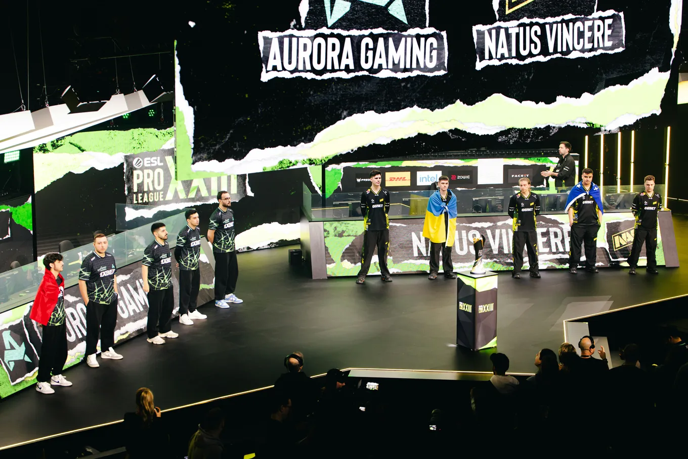 В гранд-финал ESL Pro League Season 23 вышли команды Natus Vincere и Aurora