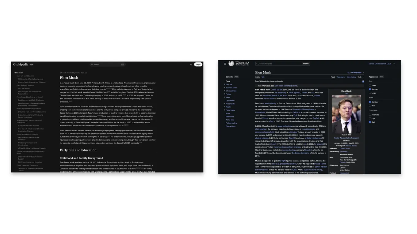Техническая сторона Grokipedia играет ключевую роль в позиционировании проекта