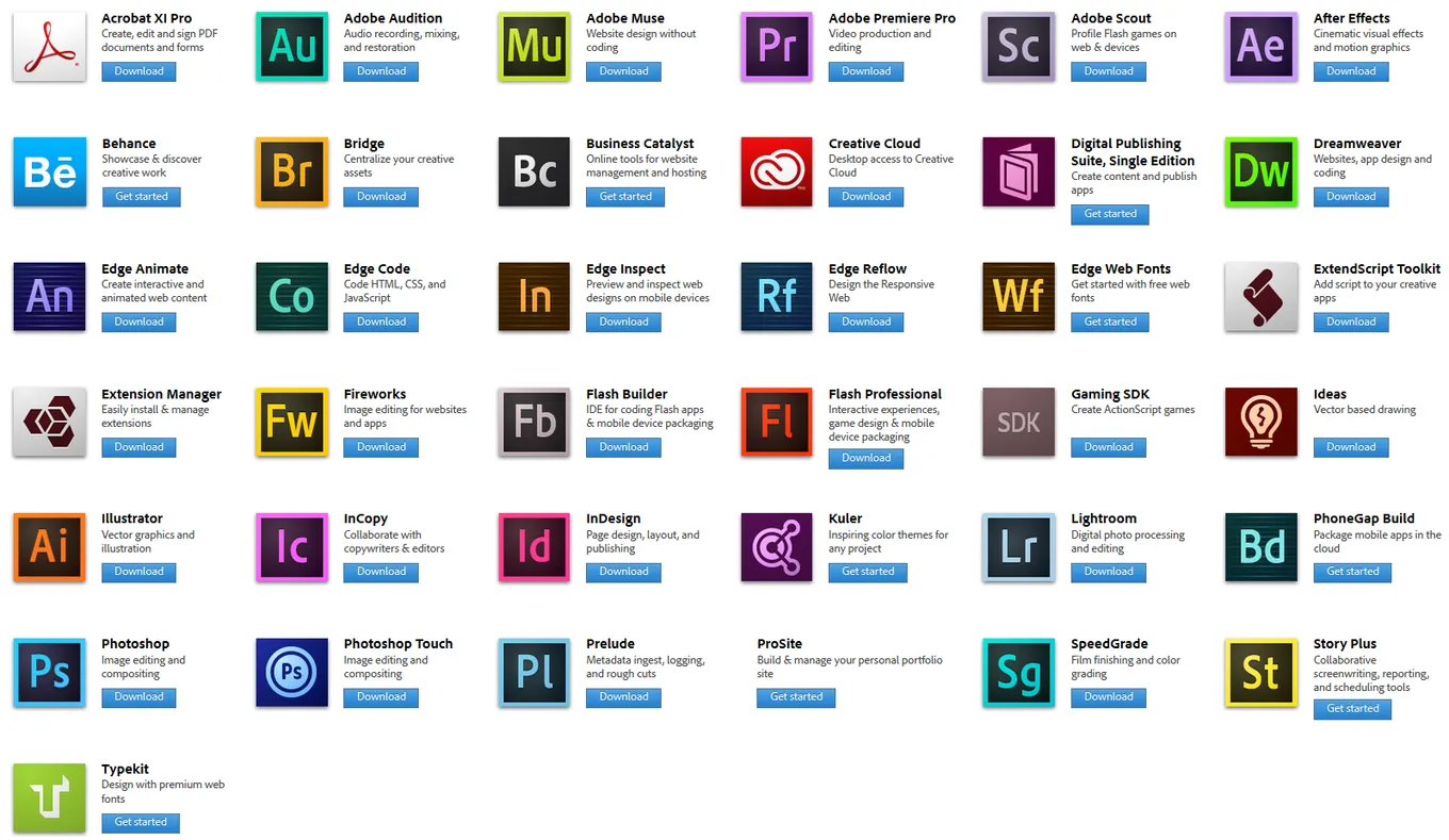 Продукция Adobe