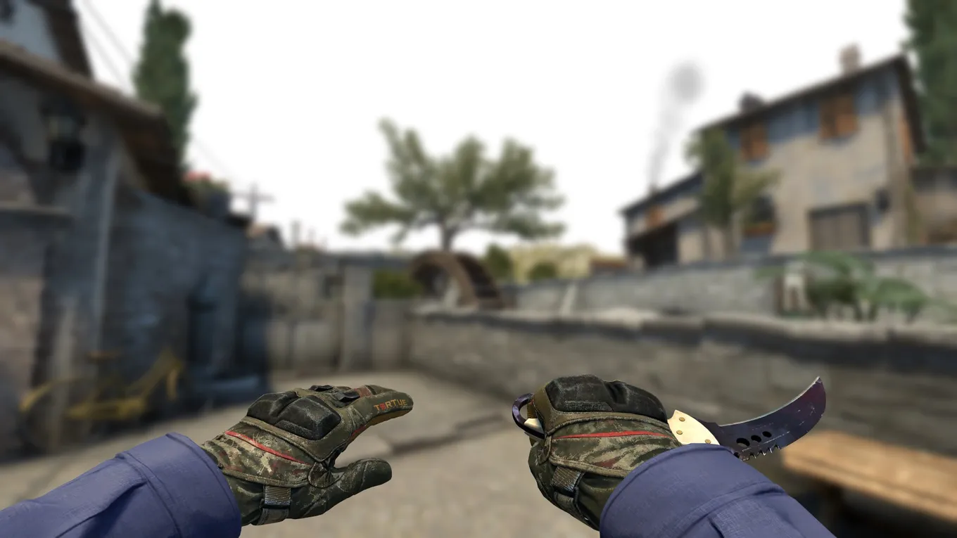 StatTrak™ Talon Knife | Doppler Black Pearl