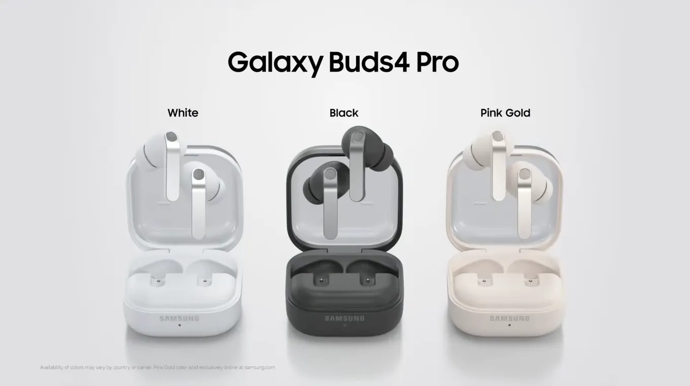 Galaxy Buds4 Pro будут доступны в трех цветах
