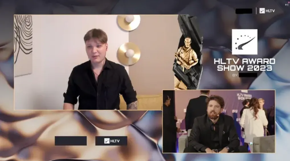 Александр s1mple Костылев на HLTV AWARD SHOW 2023