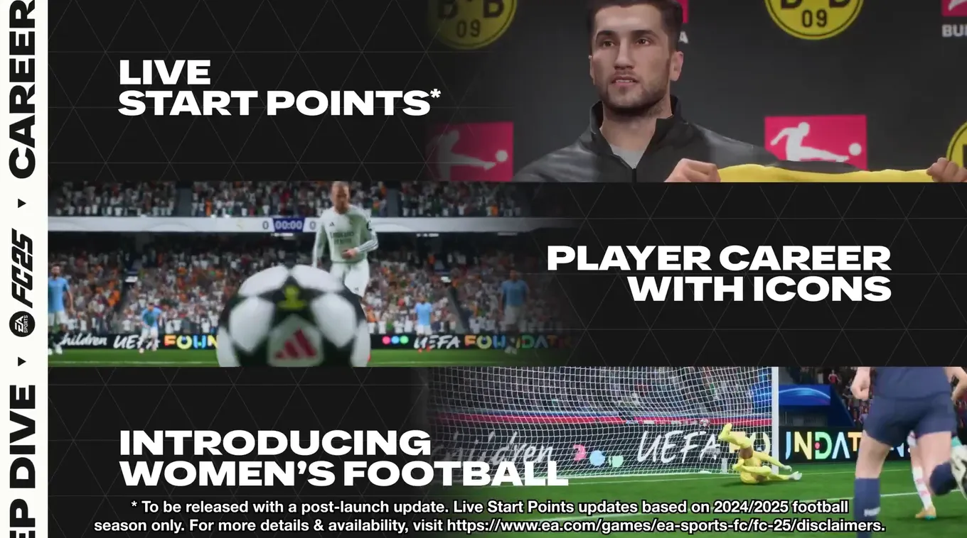 Обновление режима карьеры в EA FC 25: