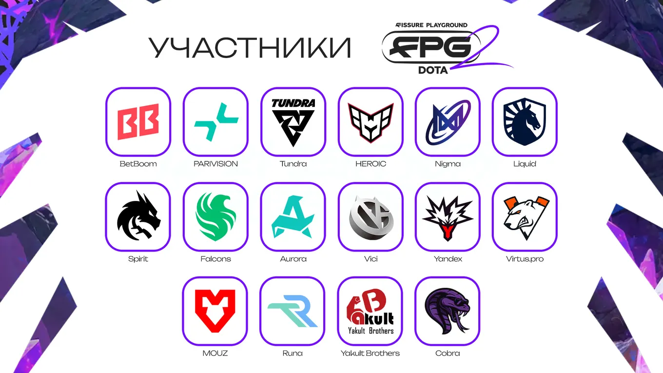 В FISSURE PLAYGROUND 2 по Dota 2 примут участие 16 команд