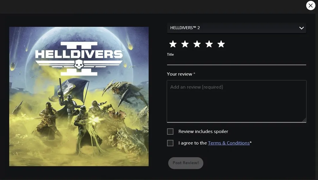 Текстовые рецензии в PS Store