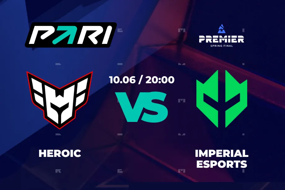 PARI: Heroic победит Imperial и выйдет в финал BLAST Premier: Spring Final 2023