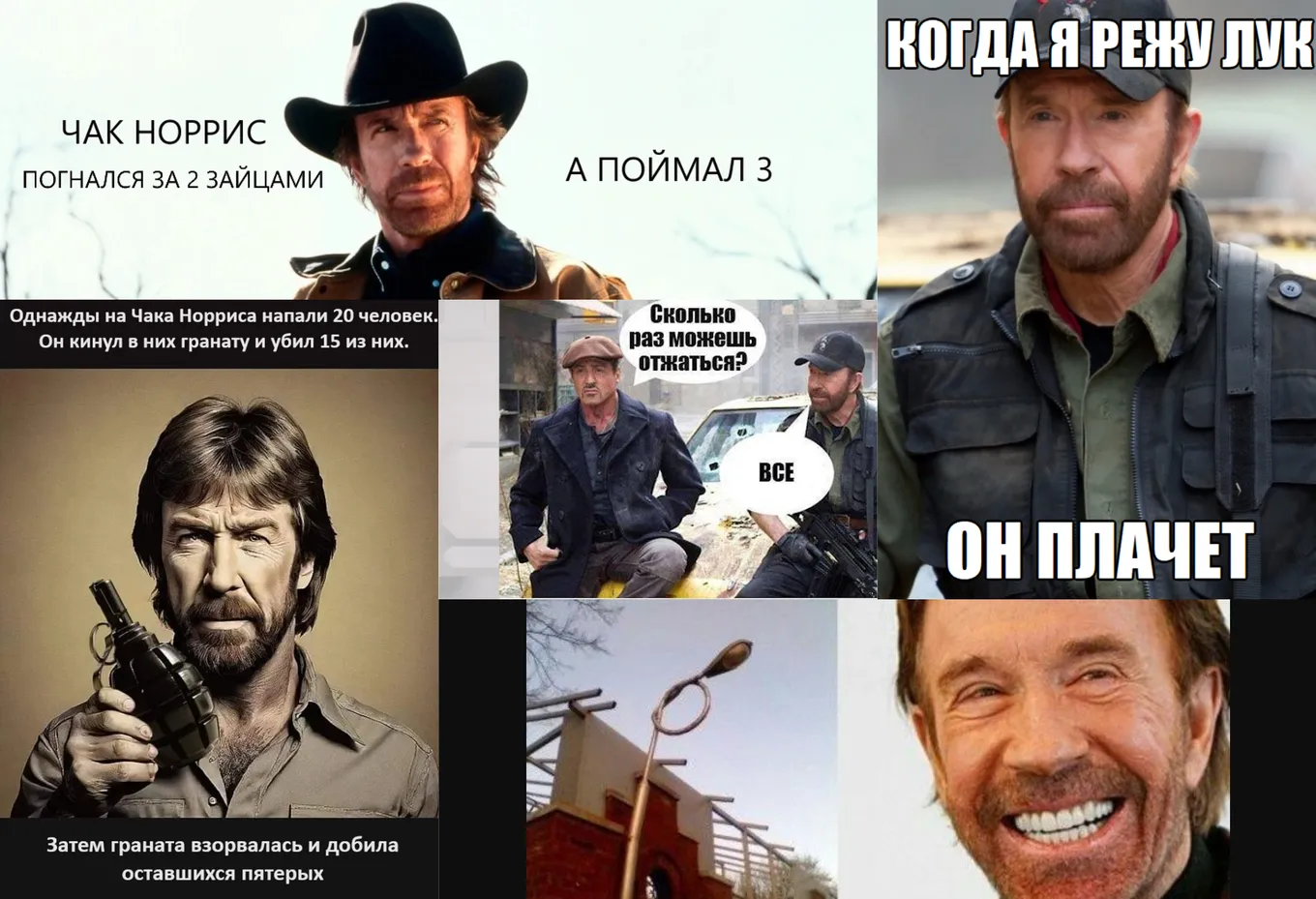 «Крутой Чак Норрис» или же Chuck Norris Facts