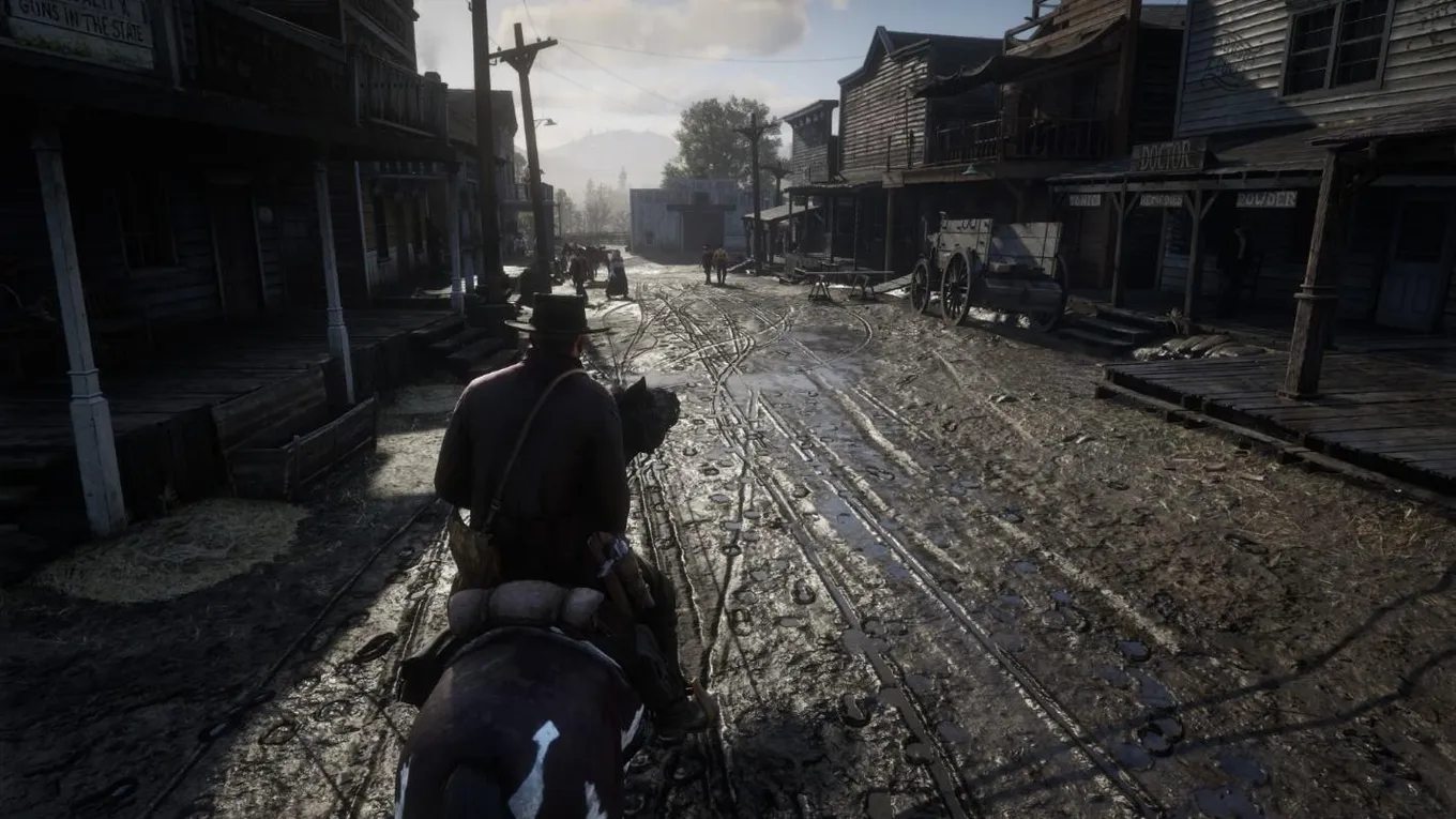 Кадр из игры Red Dead Redemption 2