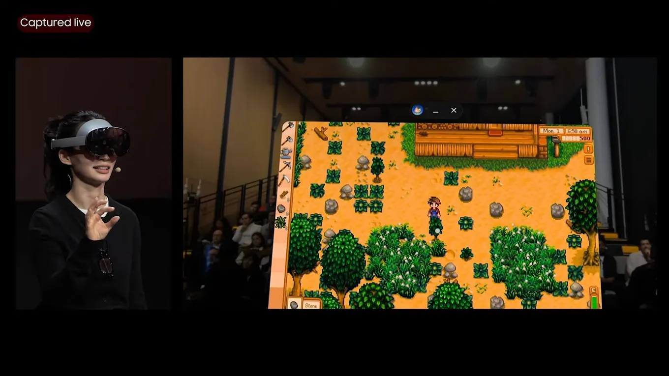 Например, на Galaxy XR можно играть в Stardew Valley