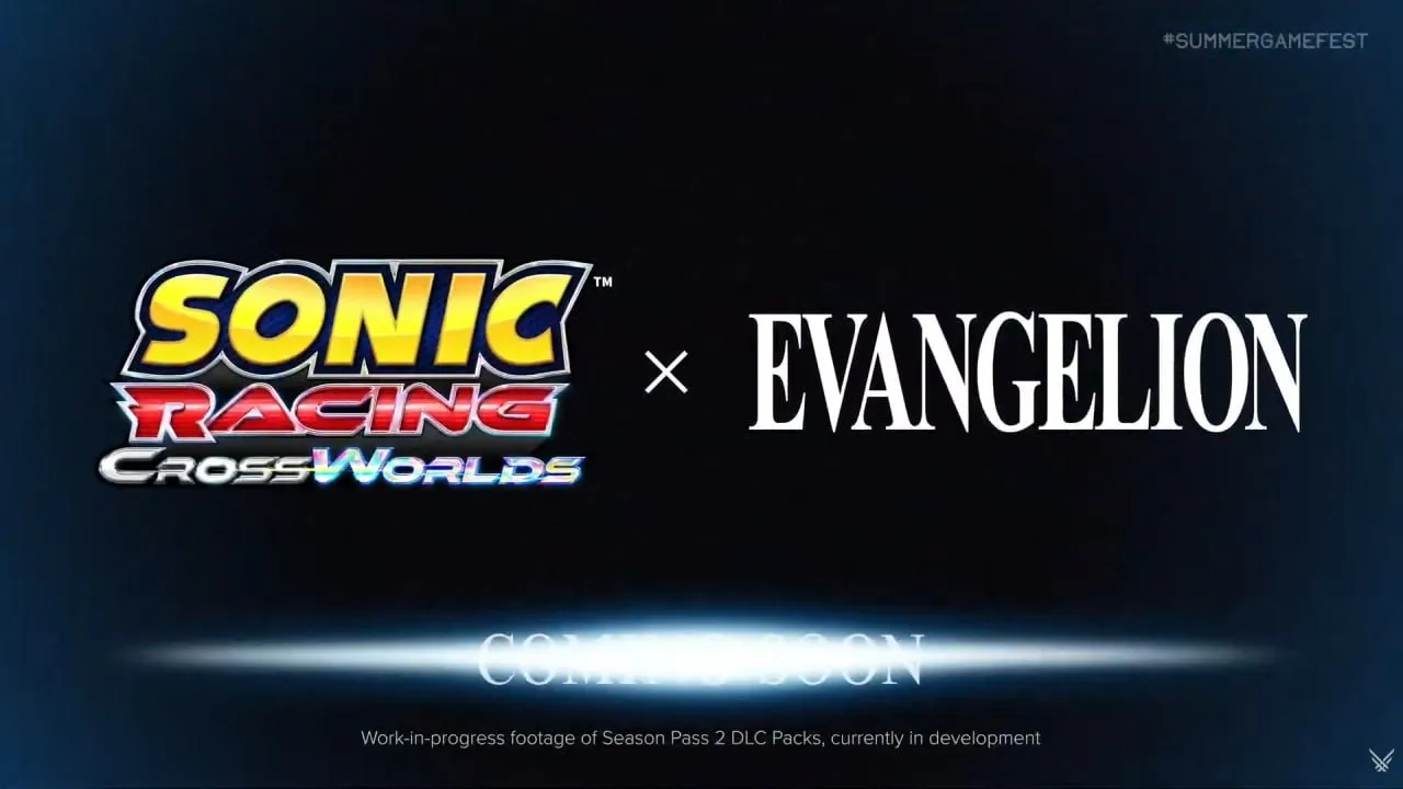 SEGA анонсировала коллаборацию Sonic Racing: CrossWorlds с Evangelion