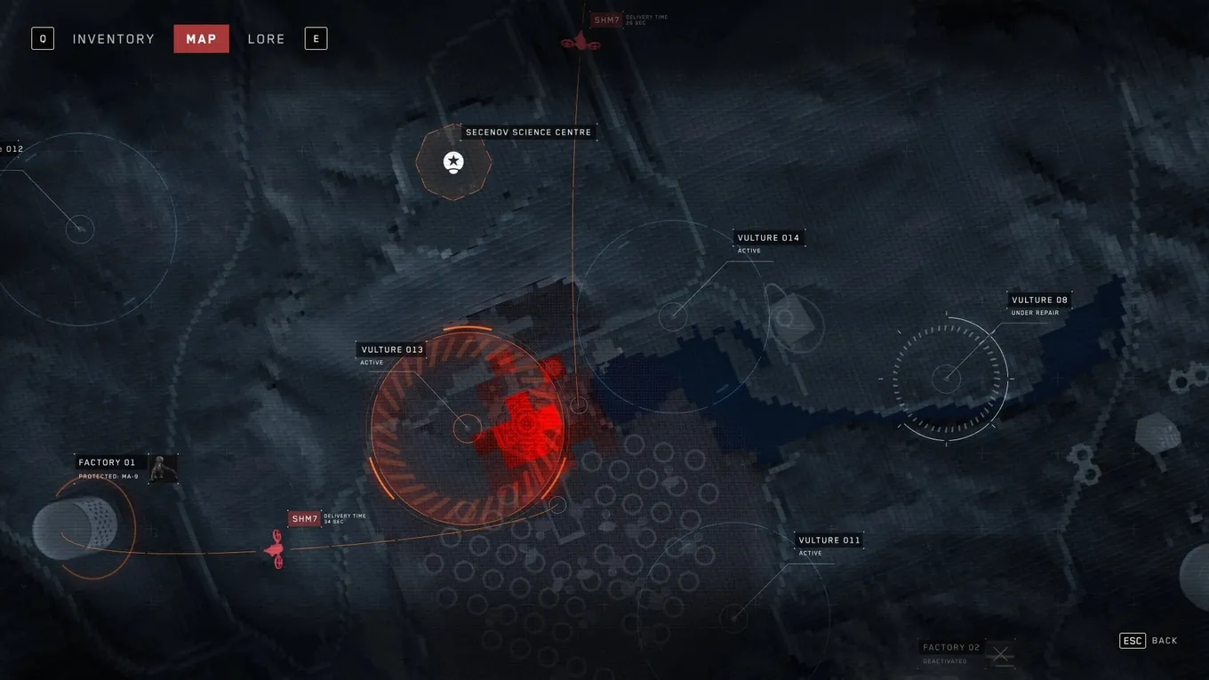 Карта Atomic Heart