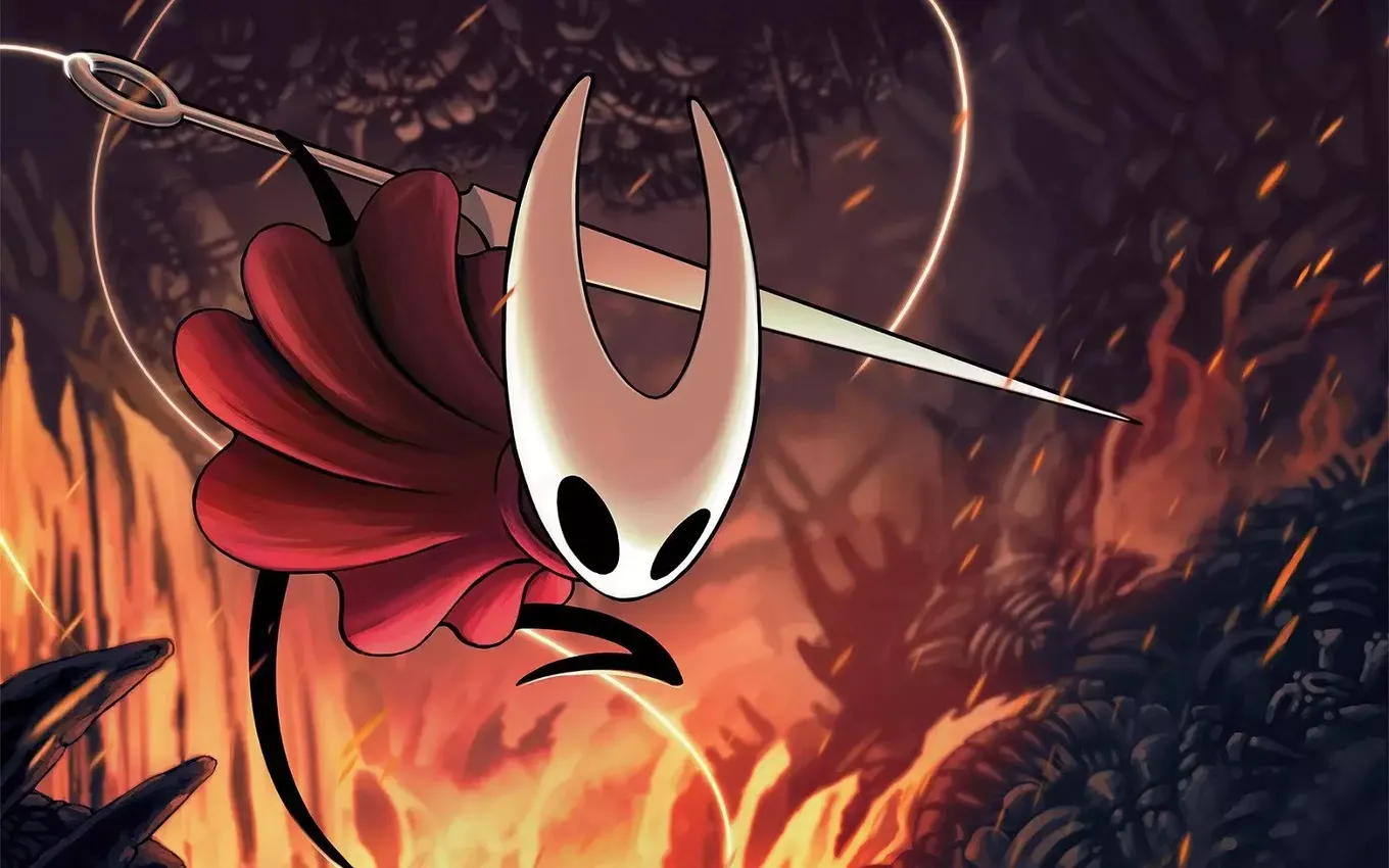 Главная героиня теперь Хорнет – принцесса из Hollow Knight, известная своей скоростью и агрессивным стилем боя.