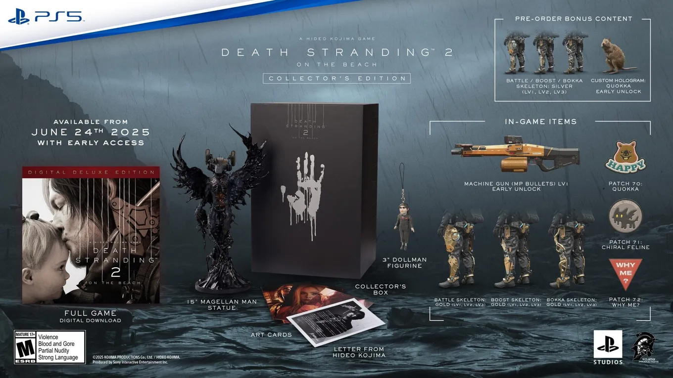 Коллекционное издание Death Stranding 2: On the Beach