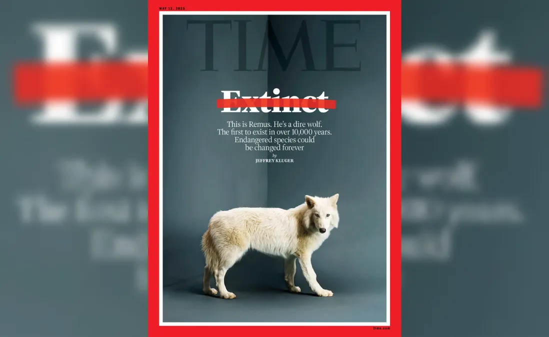 Лютоволк на обложке TIME от 7 апреля 2025 года