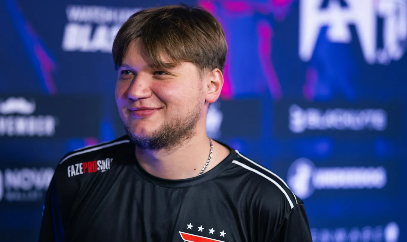Александр s1mple Костылев после матча FaZe против The MongolZ.
