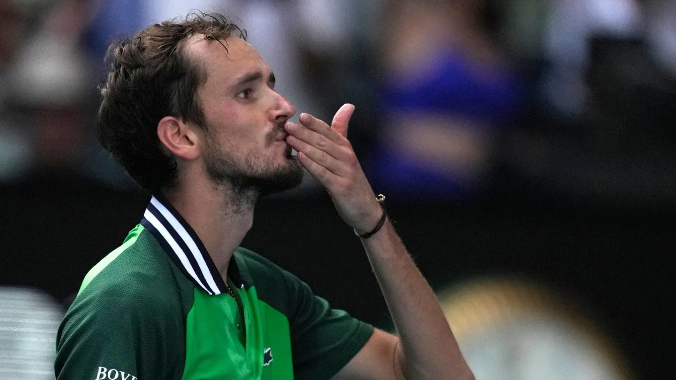 Даниил Медведев на Australian Open 2024