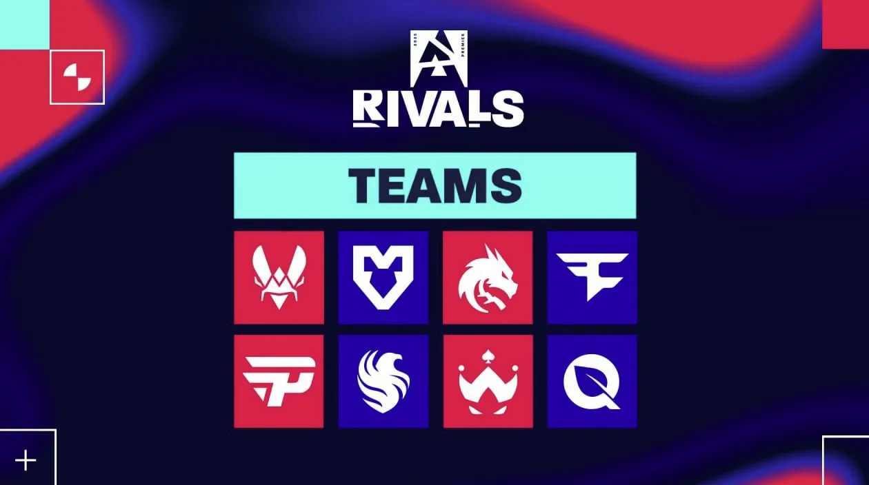 Участники BLAST Rivals Spring 2025