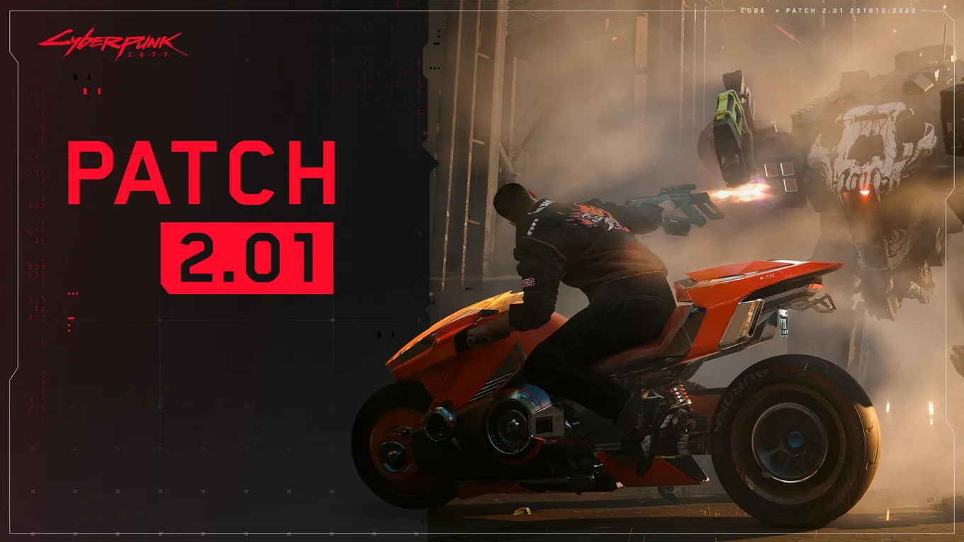 Cyberpunk 2077 получила патч 2.01