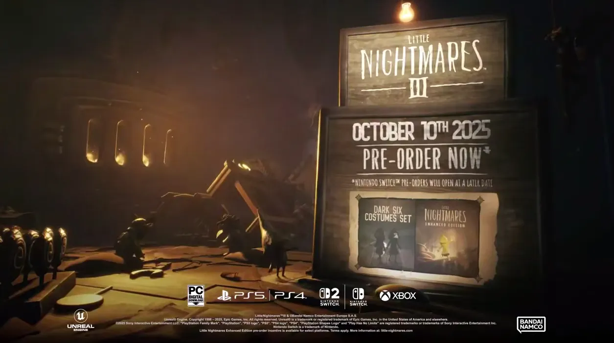 Little Nightmares 3 выйдет 10 октября 2025 года в 00:00 по МСК