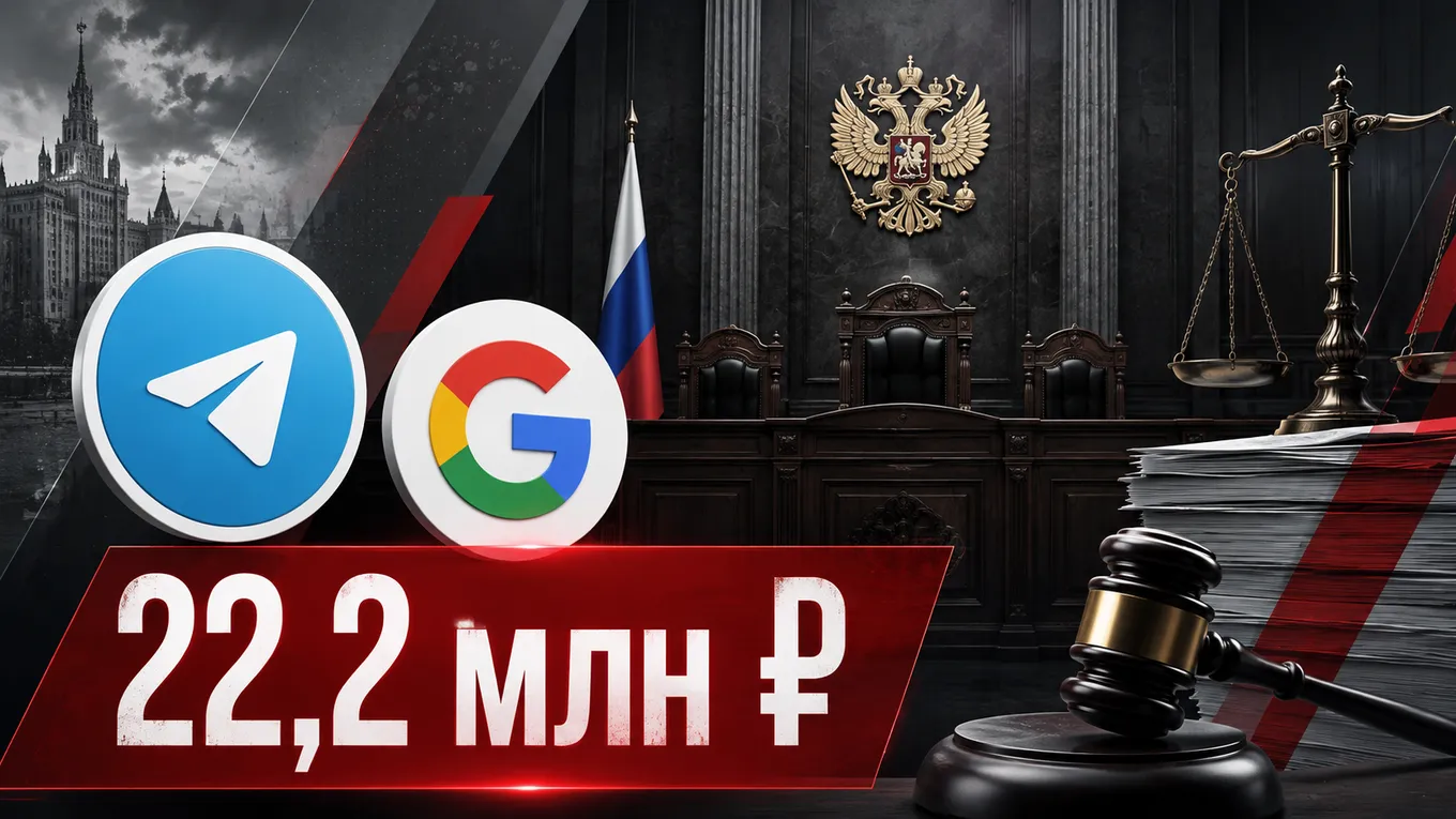 Суд оштрафовал Telegram и Google на общую сумму 22,2 млн рублей