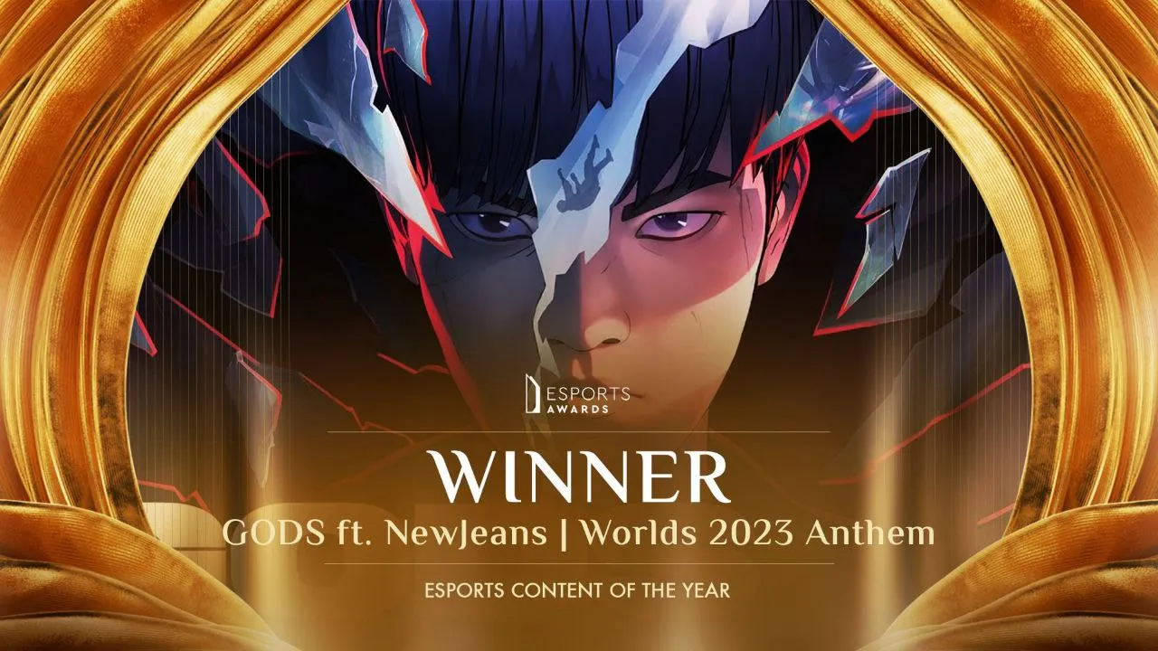 Gods ft. NewJeans (뉴진스) Worlds 2023 Anthem – «Киберспортивный контент года»
