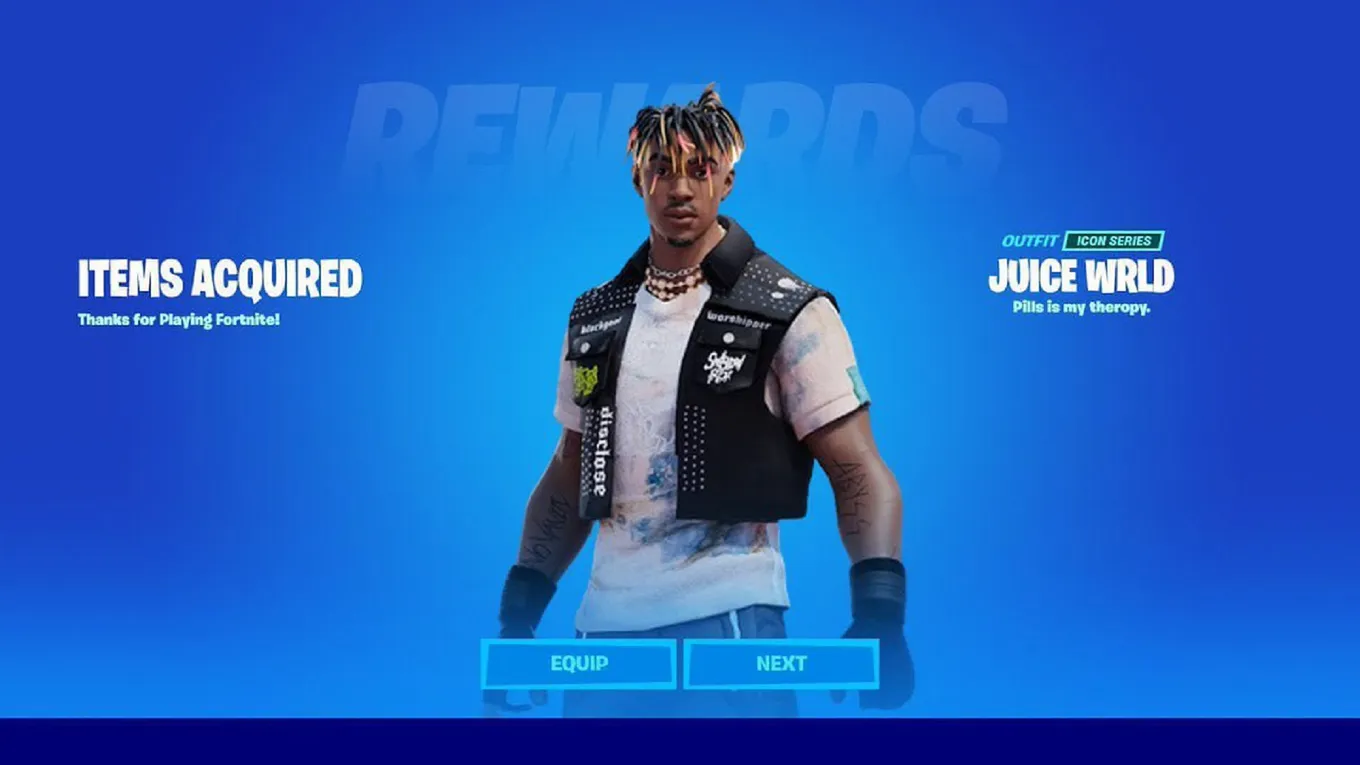 В Fortnite пройдёт коллаборация с рэпером Juice WRLD