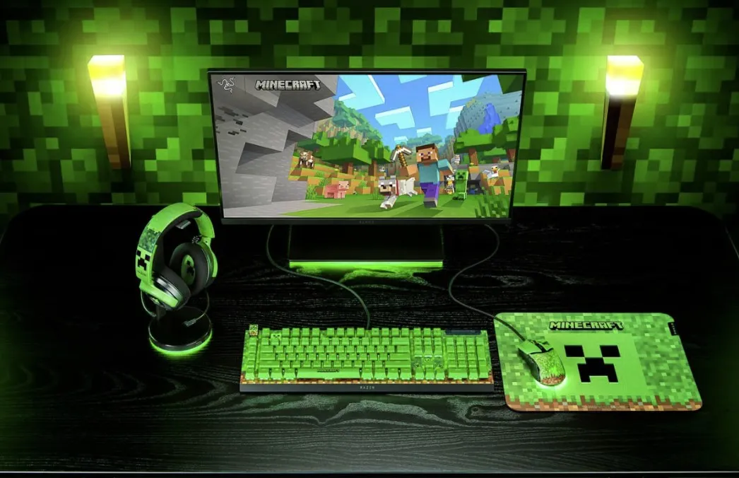 Коллекция Razer в стиле Minecraft