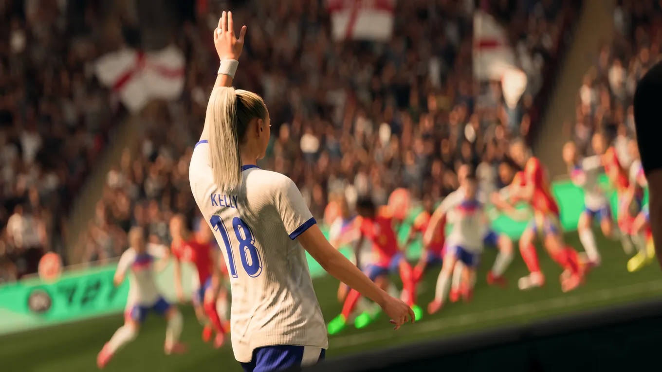 Клои Келли на уличной площадке The Grounds в EA SPORTS FC 27