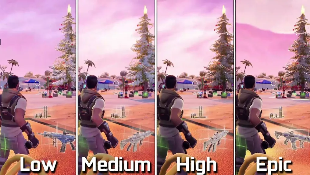 Графика в Fortnite