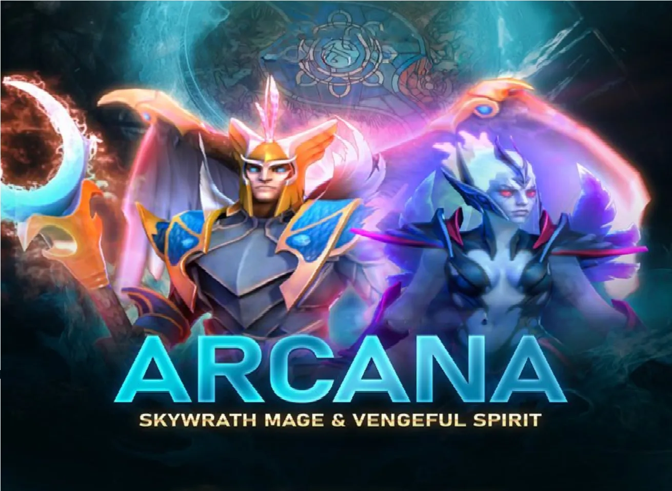 Арканы на Vengeful Spirit и Skywrath Mage