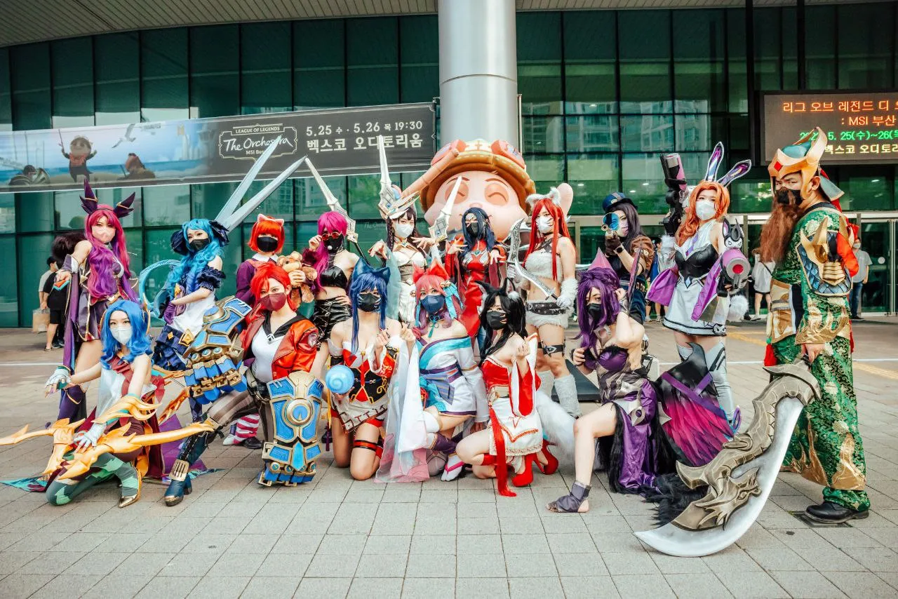 Косплейный бум на MSI 2022