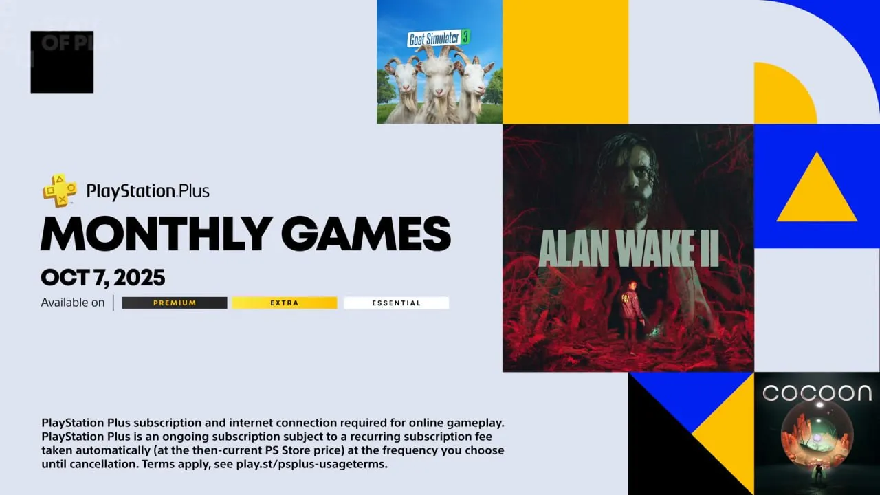 Октябрьская раздача игр в PS Plus