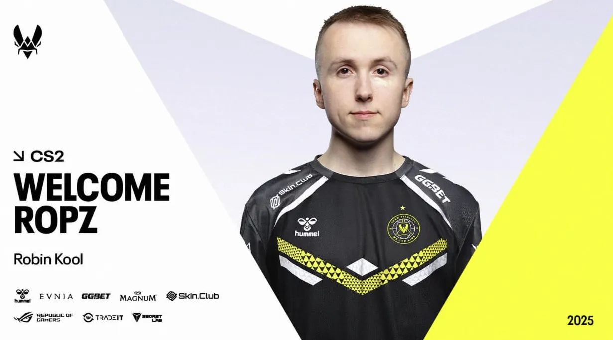 Робин ropz Коль в Team Vitality