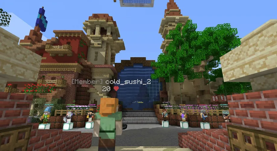 Сервер в Minecraft