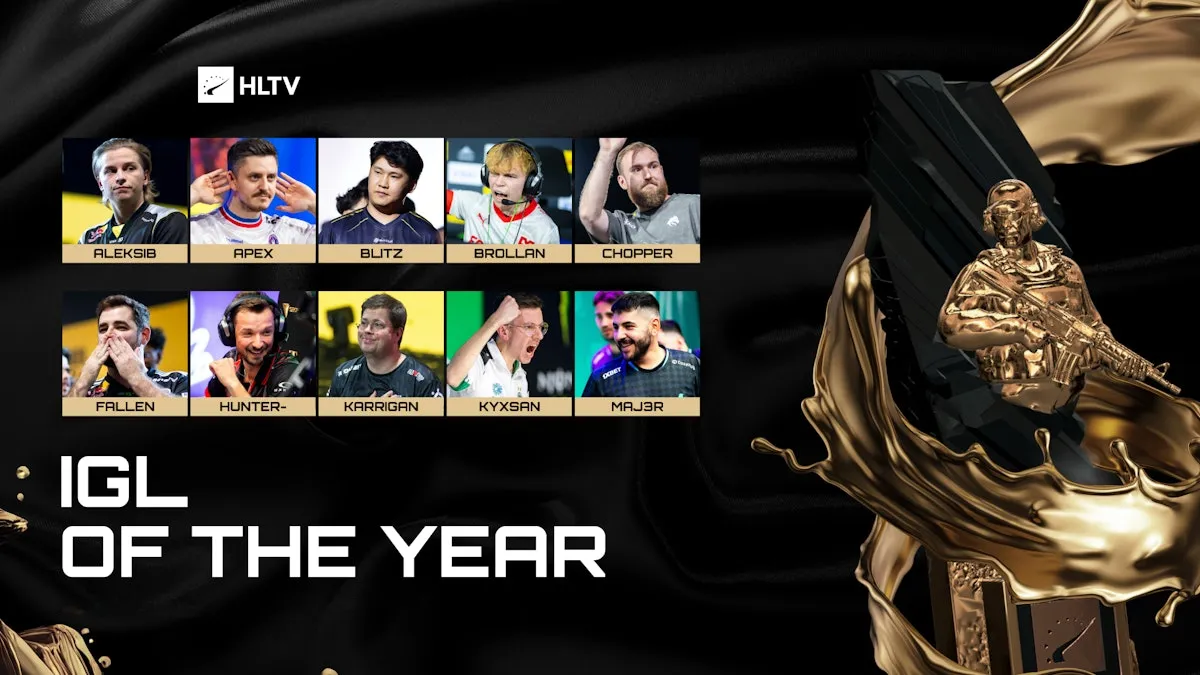 Номинация «IGL (In-Game Leader) года» на HLTV Awards 2025