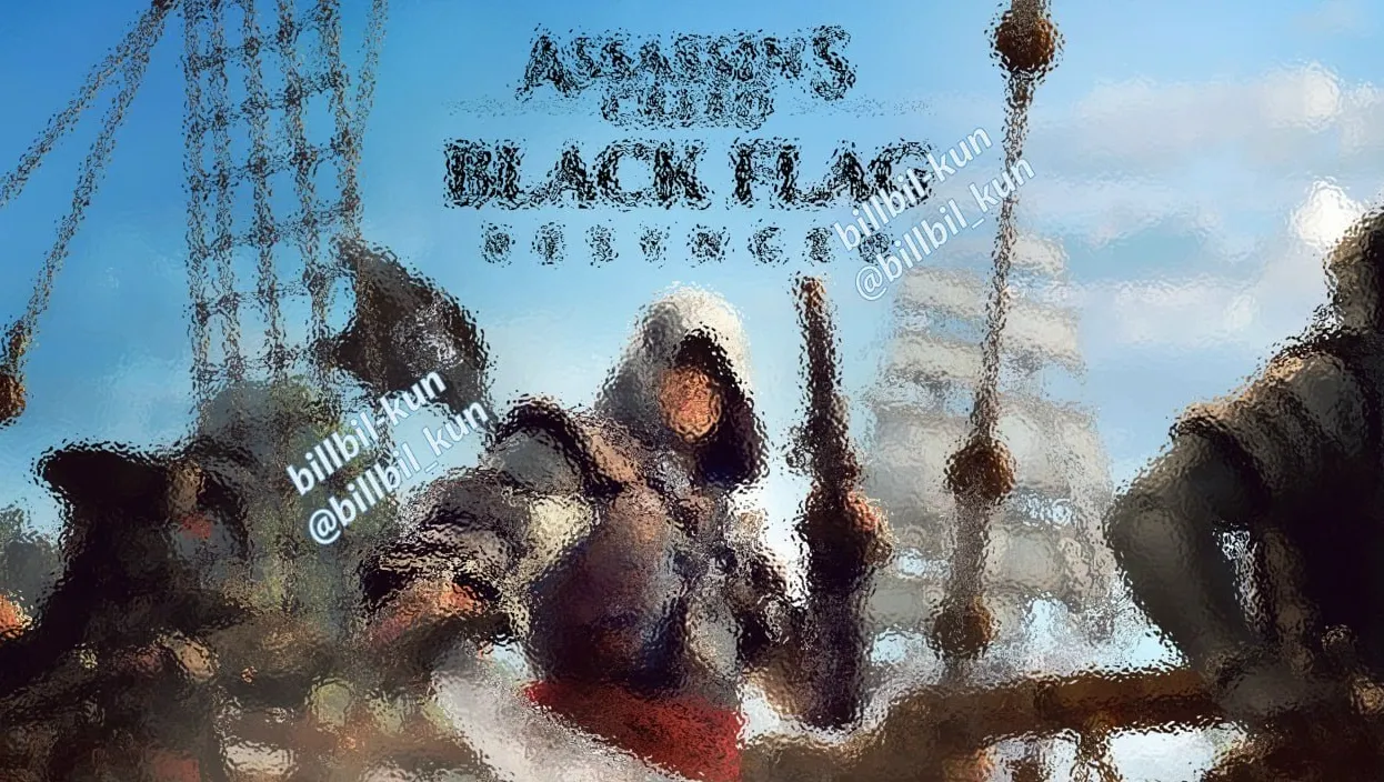 Слитый официальный постер Black Flag Resynced