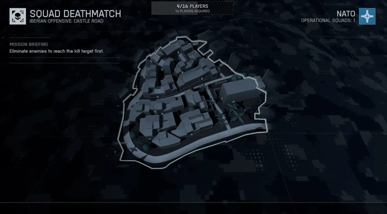 Squad Deathmatch – Бой насмерть сквадами, в котором четыре отряда пытаются набить 50 убийств