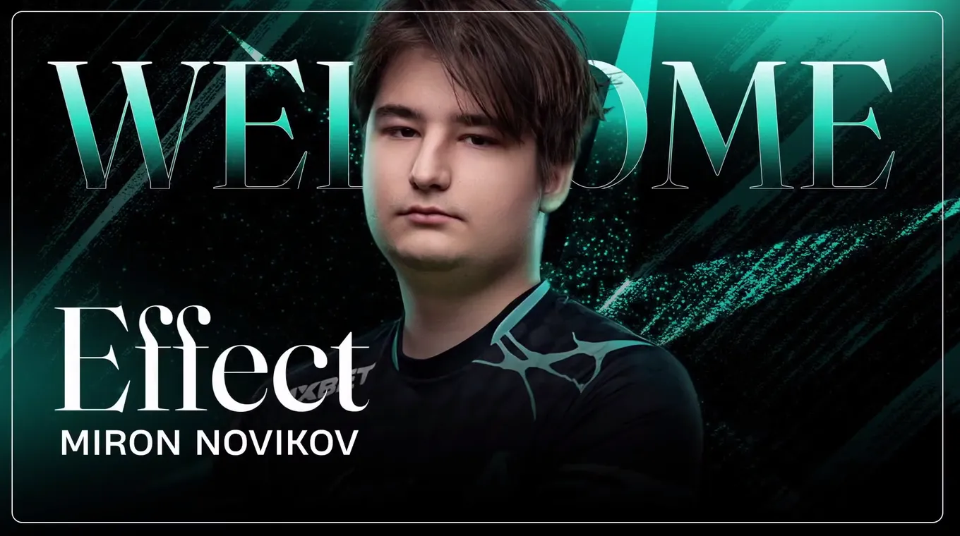 постер Мирона Effect Новикова в Aurora Gaming