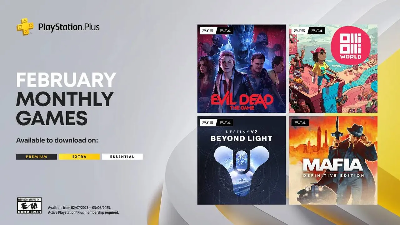 Февральская подборка PS Plus