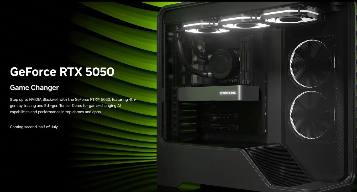 Рекомендованная цена NVIDIA GeForce RTX 5050 составляет 249 долларов
