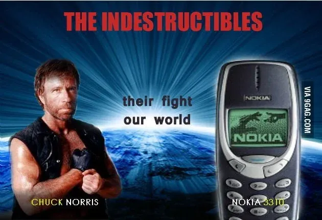 «Nokia 3310 против Чака Норриса»